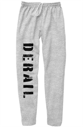 DERAIL Classic Heather Grey Jogger Sweatpants